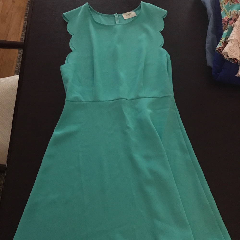 Everly Scalloped Dress